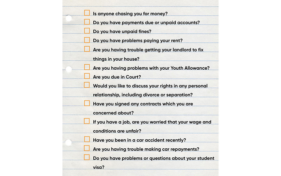 DSLS Legal Checklist