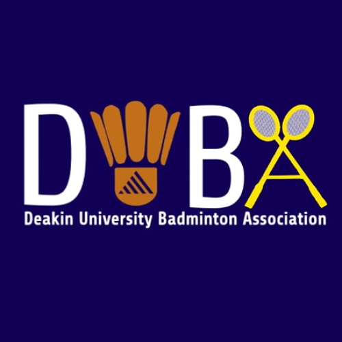 Deakin University Badminton Association logo