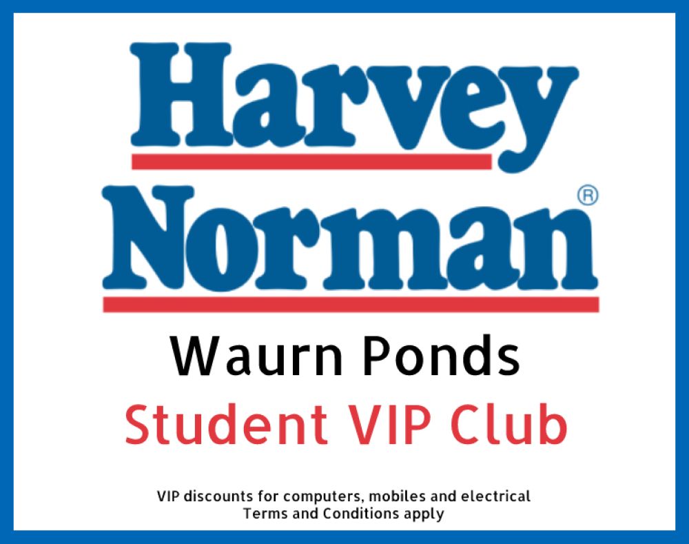 Harvey Norman Student VIP Club