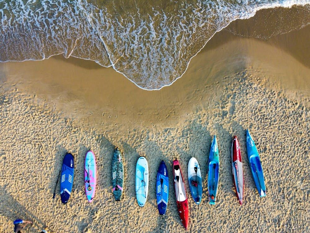 Surf and kayak