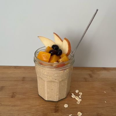 Peanut Power Overnight Oats 2
