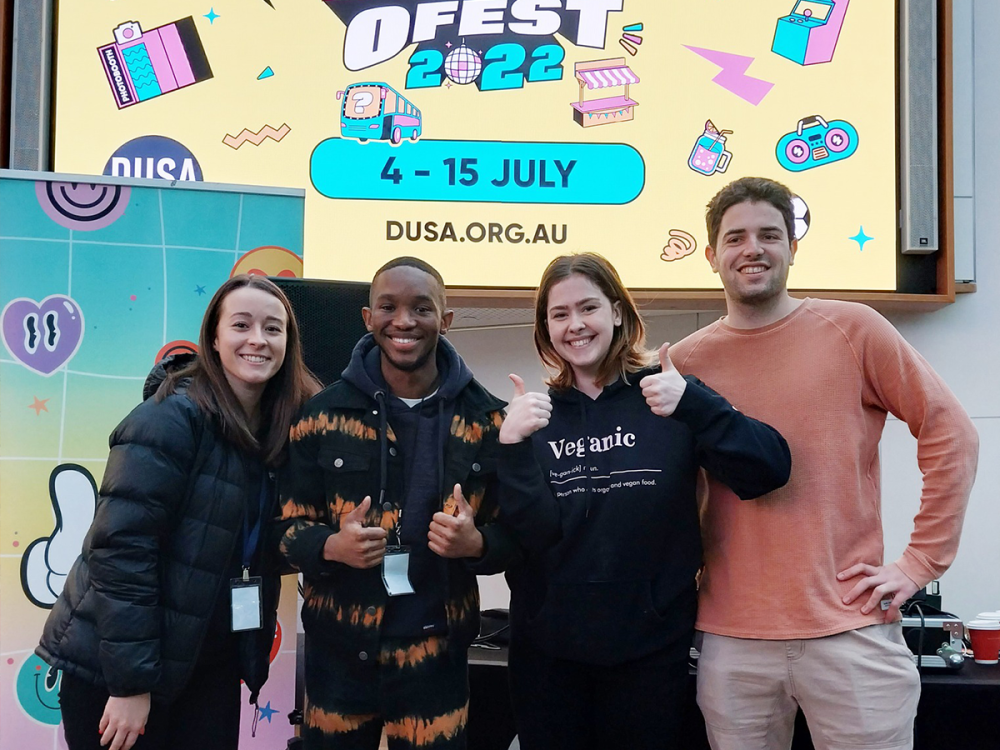 DUSA competition winners at OFest