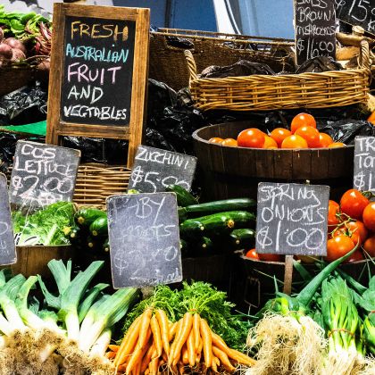 Vegetables market